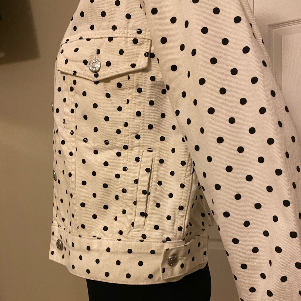 NWOT Topshop Moto Denim Jacket